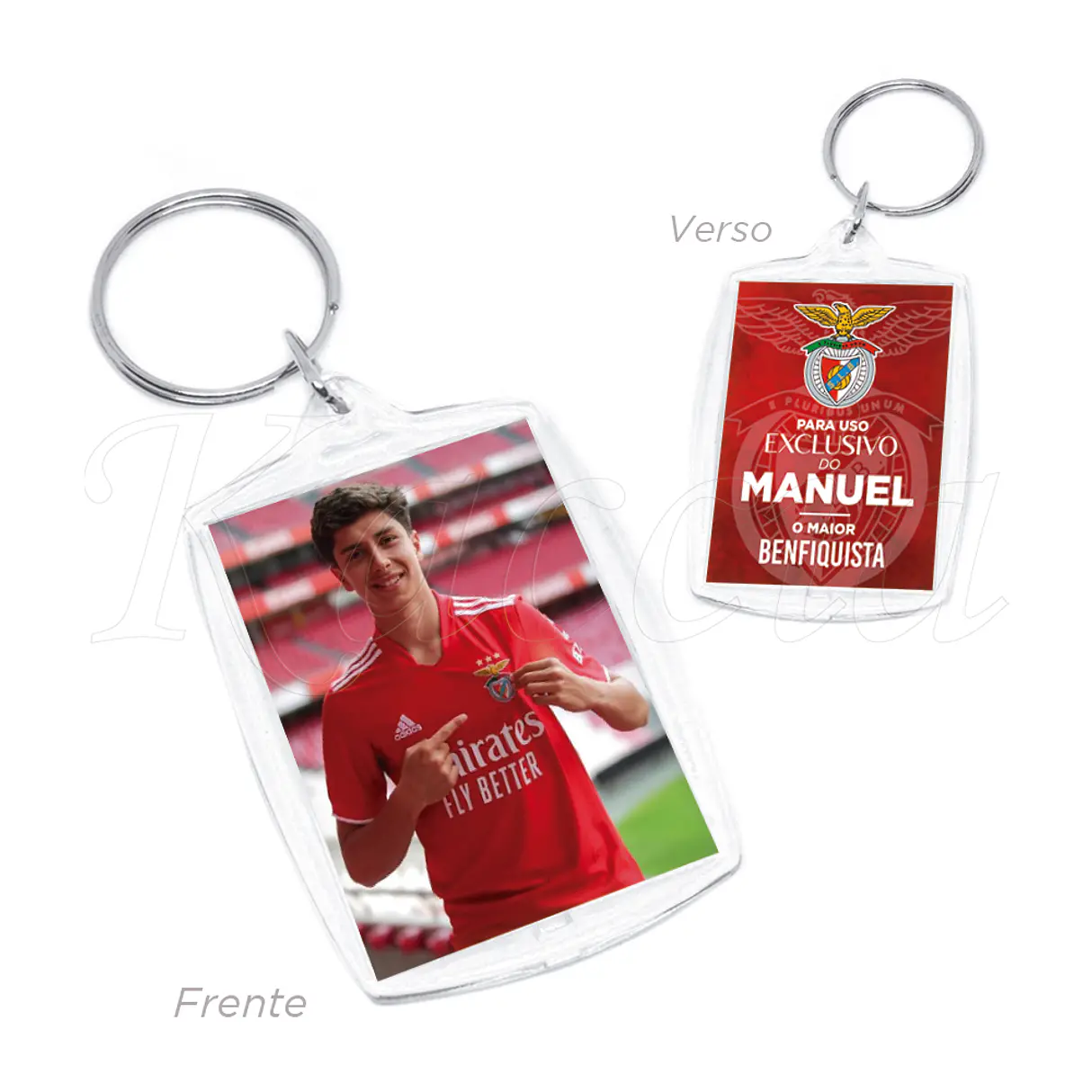 Porta-chaves Acrílico Maior Benfiquista 1