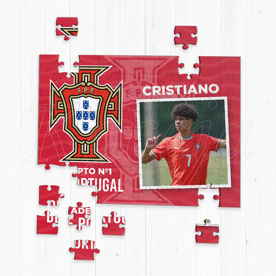 Puzzle Personalizado Portugal com Foto 1
