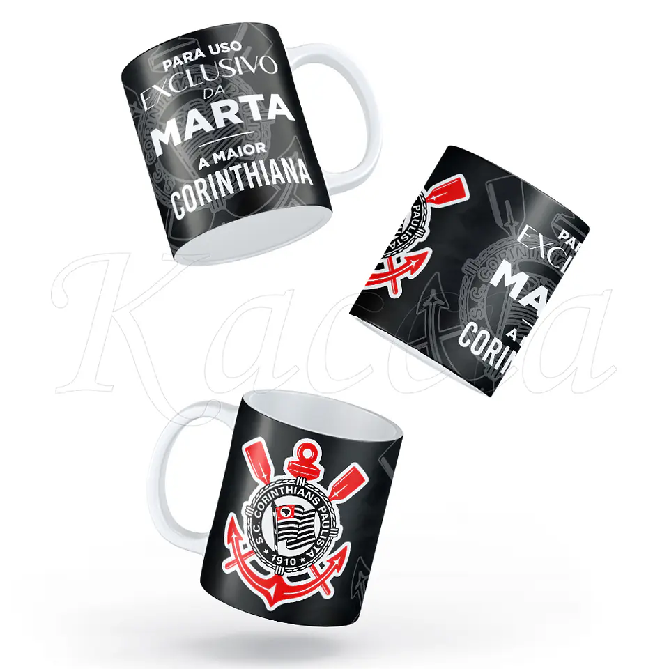 Caneca Personalizada Maior Corinthiano/a - Corinthians 2