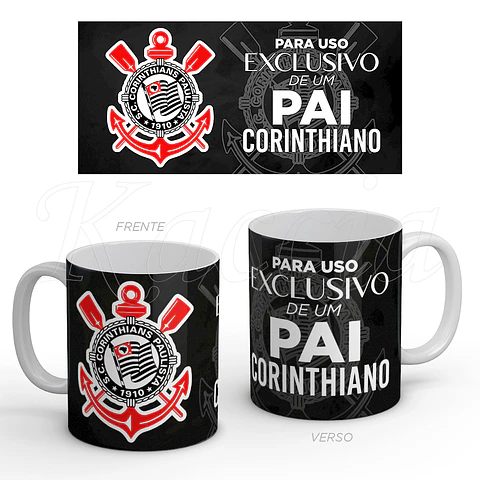 Caneca Personalizada Corinthians
