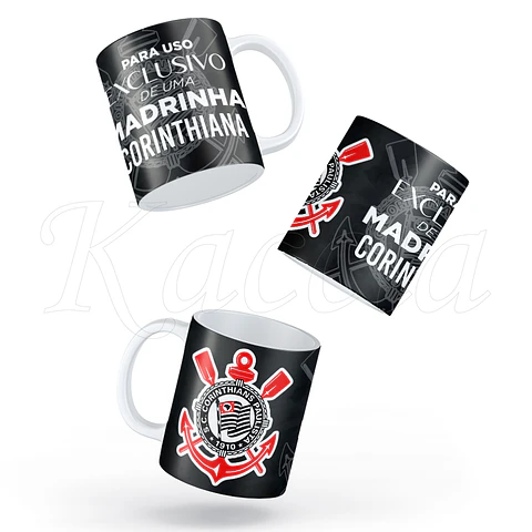 Caneca Personalizada Corinthians