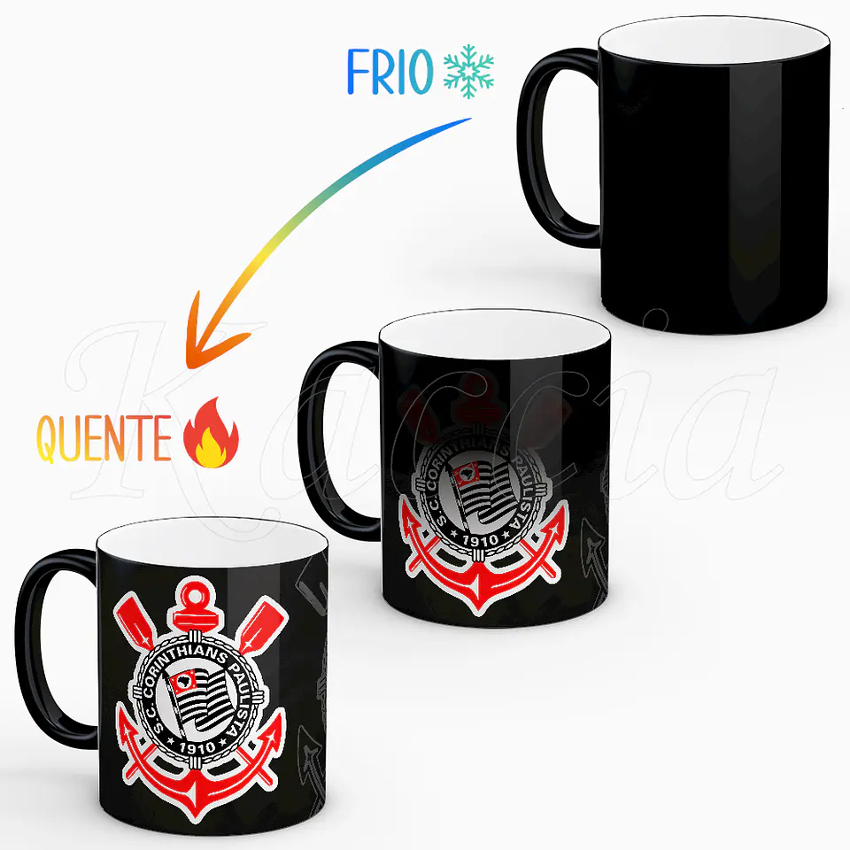 Caneca Personalizada Corinthians 3