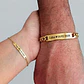 Pulseira Personalizada de Casal Liora Aço Inox - Thumbnail 1
