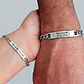Pulseira Personalizada de Casal Merley Aço Inox  - Thumbnail 1