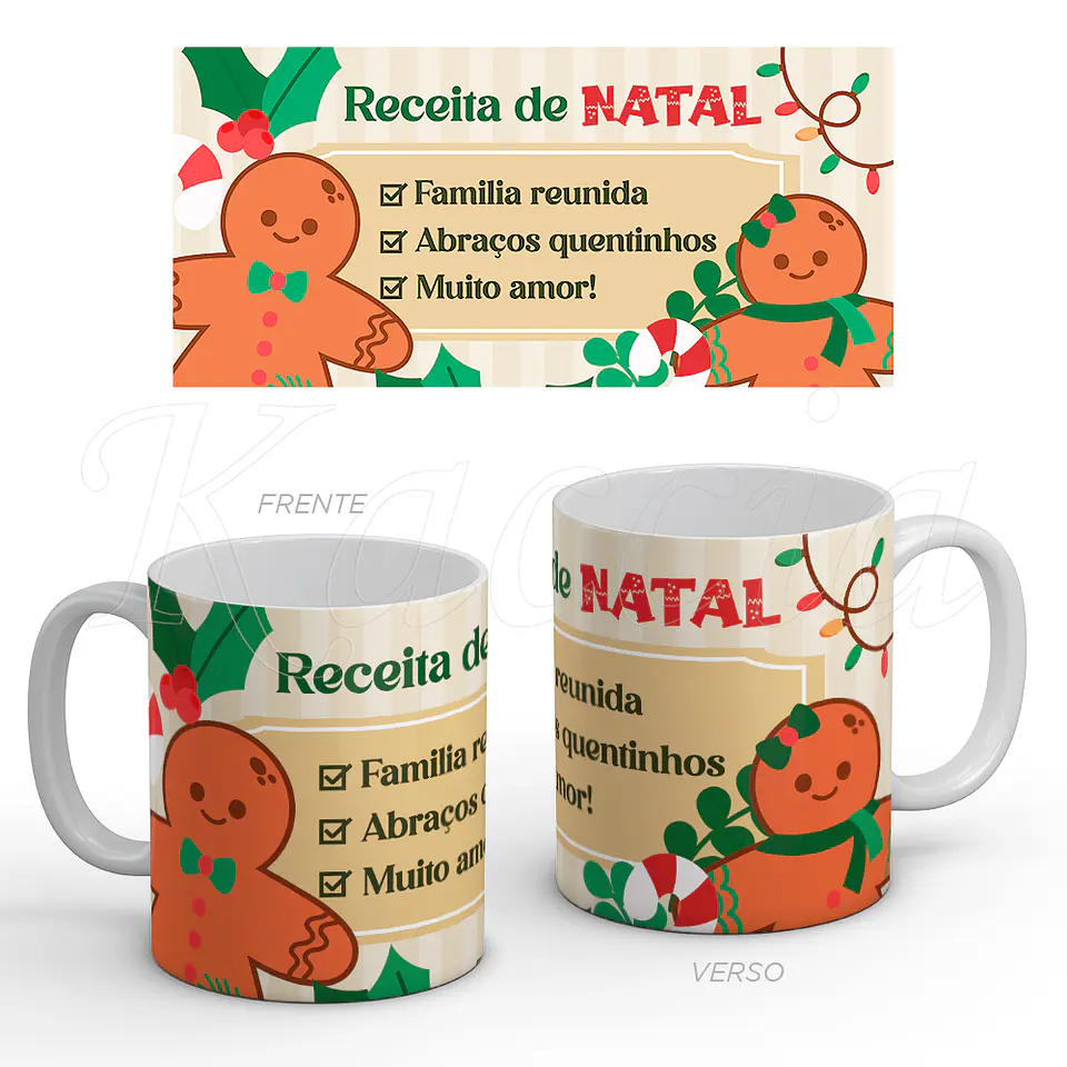 Caneca Receita de Natal 1