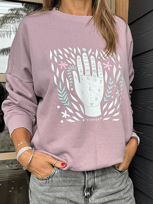 Poleron Mano Fatima Malva