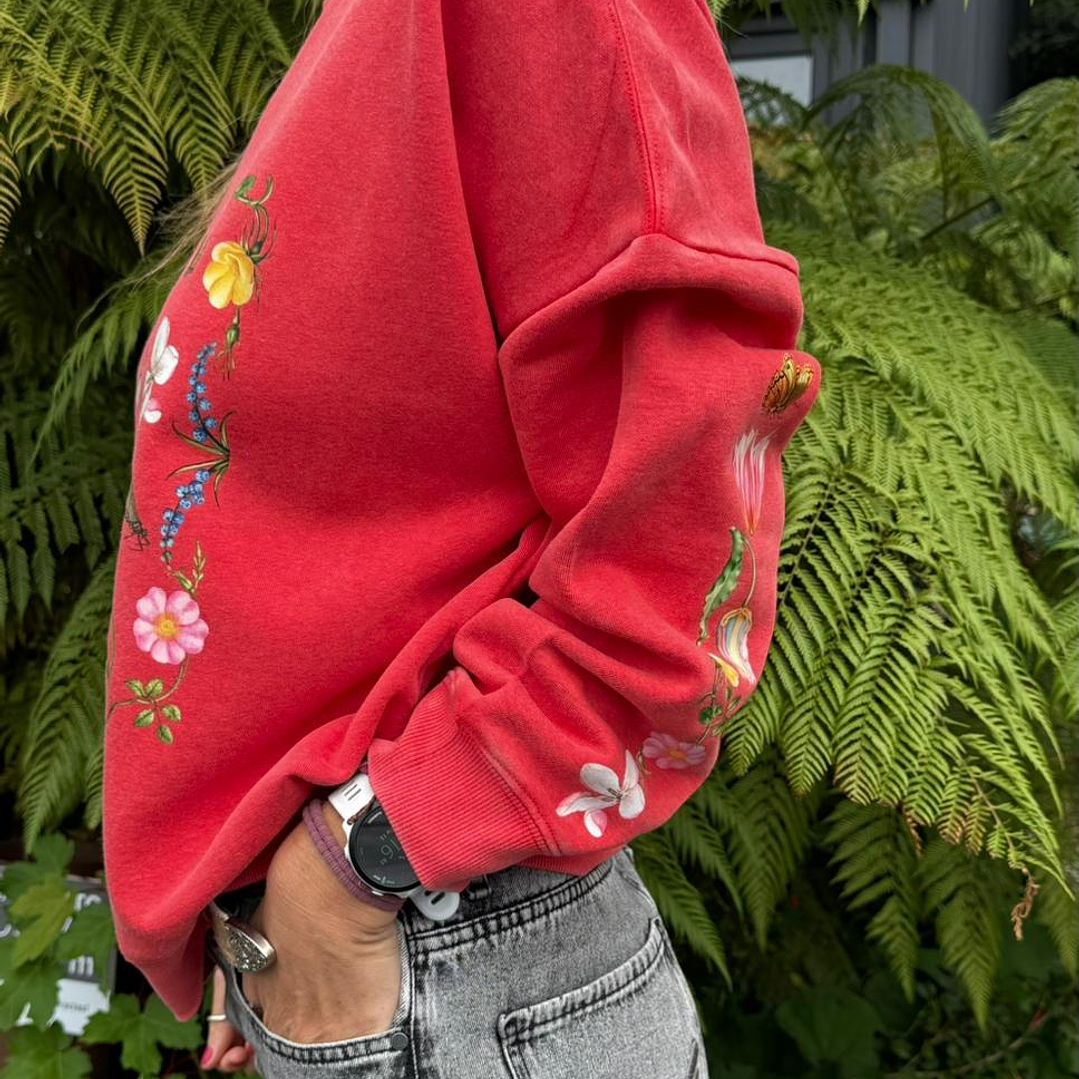 Poleron Flowers Cuello Redondo 2