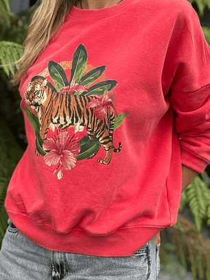 Polerón Tigre Cuello Redondo