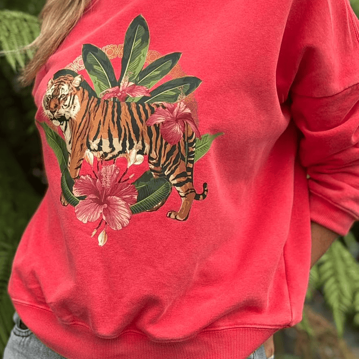 Polerón Tigre Cuello Redondo 2