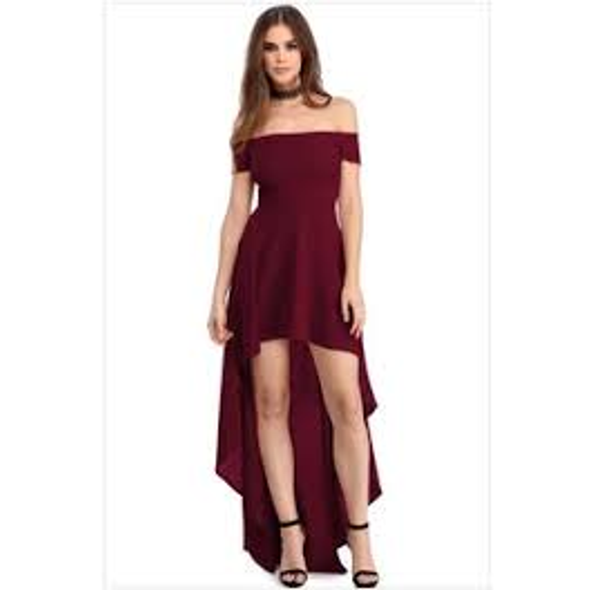 vestidos cortos adelante y largos atras juveniles