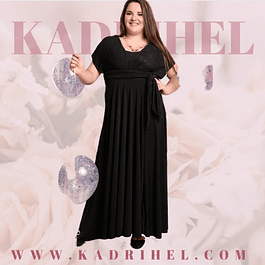 Vestidos Multiforma  Negro Elegante De Fiesta Ideal Damas De Honor Semi Formal Tallas Plus Kadrihel 