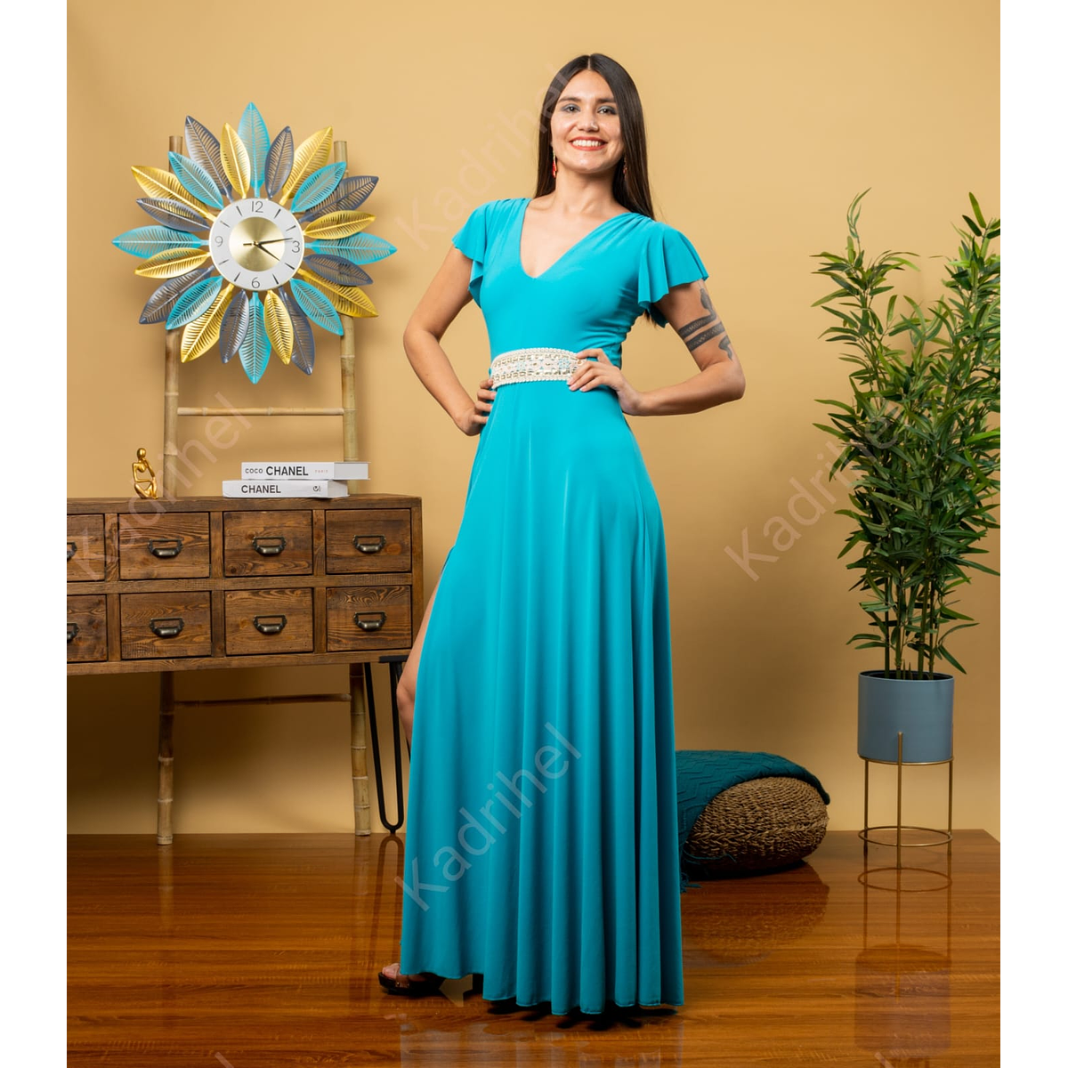 Graduación Maxi Vestidos De Gala Turquesa Calidad Y Elegancia: Vestidos De  Dama De Honor Azul Turquesa, image size:1200x1200