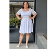 VESTIDO DE NOVIA ACAMPANADO MARCA KADRIHEL PLUS SIZE BODA MATRIMONIO MOD-SN17 (NO INCLUYE CINTURON)