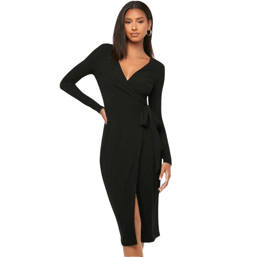 Kadrihel Boutique Vestidos Casuales Largos Con Manga Vestido