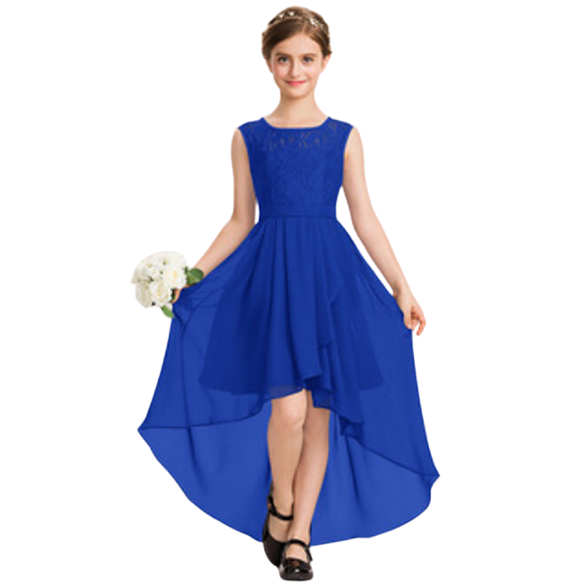 Nias Vestido Azul Rey Colores De Vestidos Para Años Resultado De