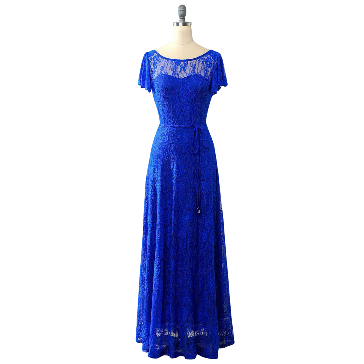 mangas cortas vestidos azul rey para niÃ±as cortos