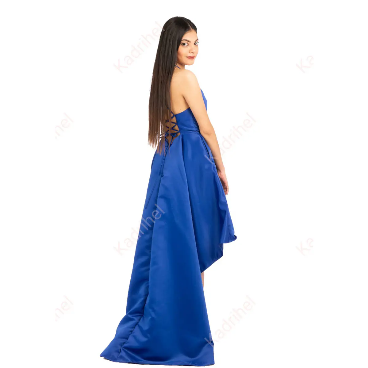 Vestido Kozue en azul real