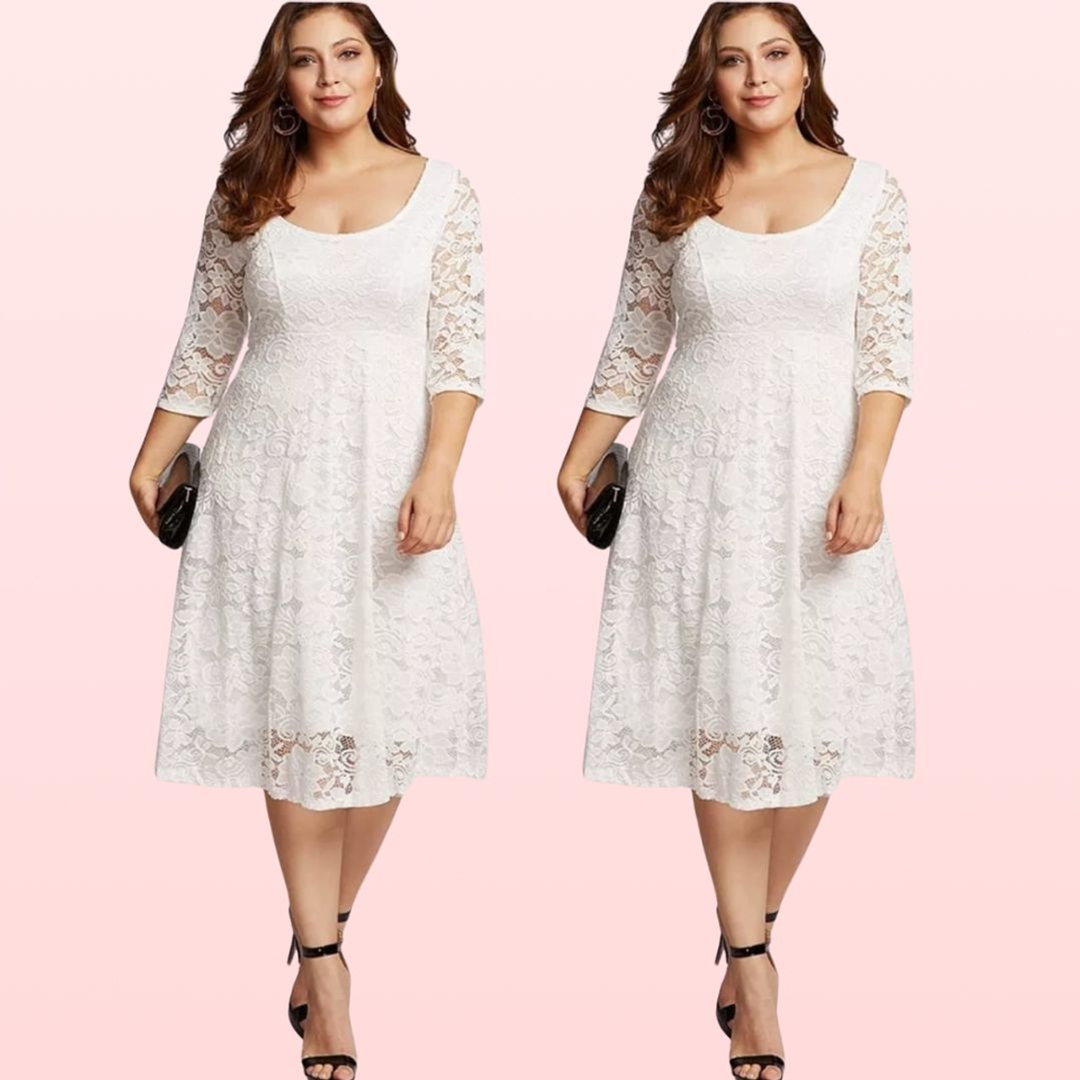 VESTIDO DE NOVIA ACAMPANADO MARCA KADRIHEL PLUS SIZE BODA MATRIMONIO  MOD-SN95
