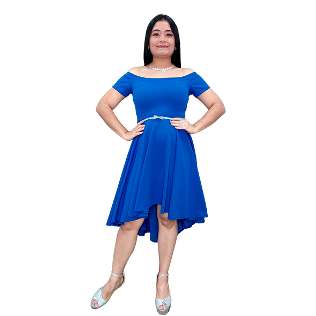 Vestido de Fiesta, Graduación, Boda con Cola