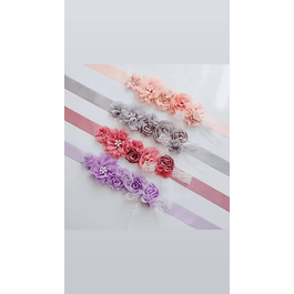 Accesorios Bellos Cinturones de Flores Ideal para Embarazadas Kadrihel