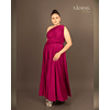 Vestidos Multiforma Largo con Abertura, Damas de honor,Vestido Multiuso, MAGENTA, Kadrihel.