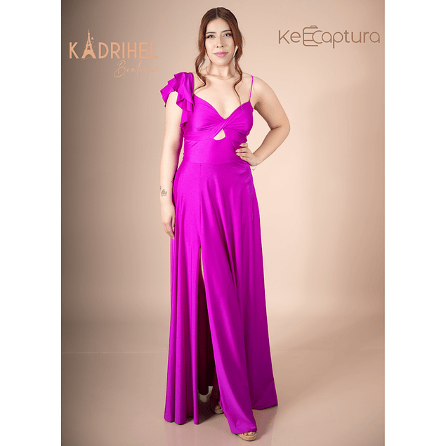 VESTIDO LARGO  IDEAL PARA GALA GRADUACION FIESTA TITULACION. MODELO V102