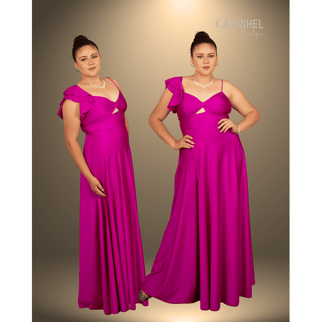 VESTIDO LARGO  IDEAL PARA GALA GRADUACION FIESTA TITULACION. MODELO V102