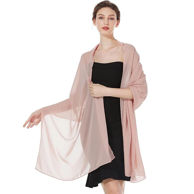 Chal Capa De Gasa Para Vestidos De Fiesta Tapado Ch001 
