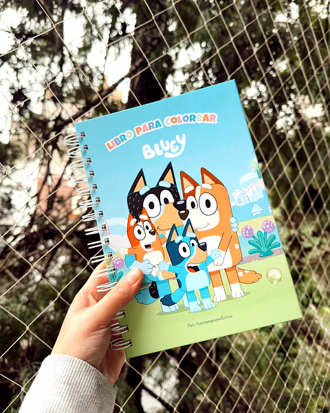 Libro para Colorear Bluey