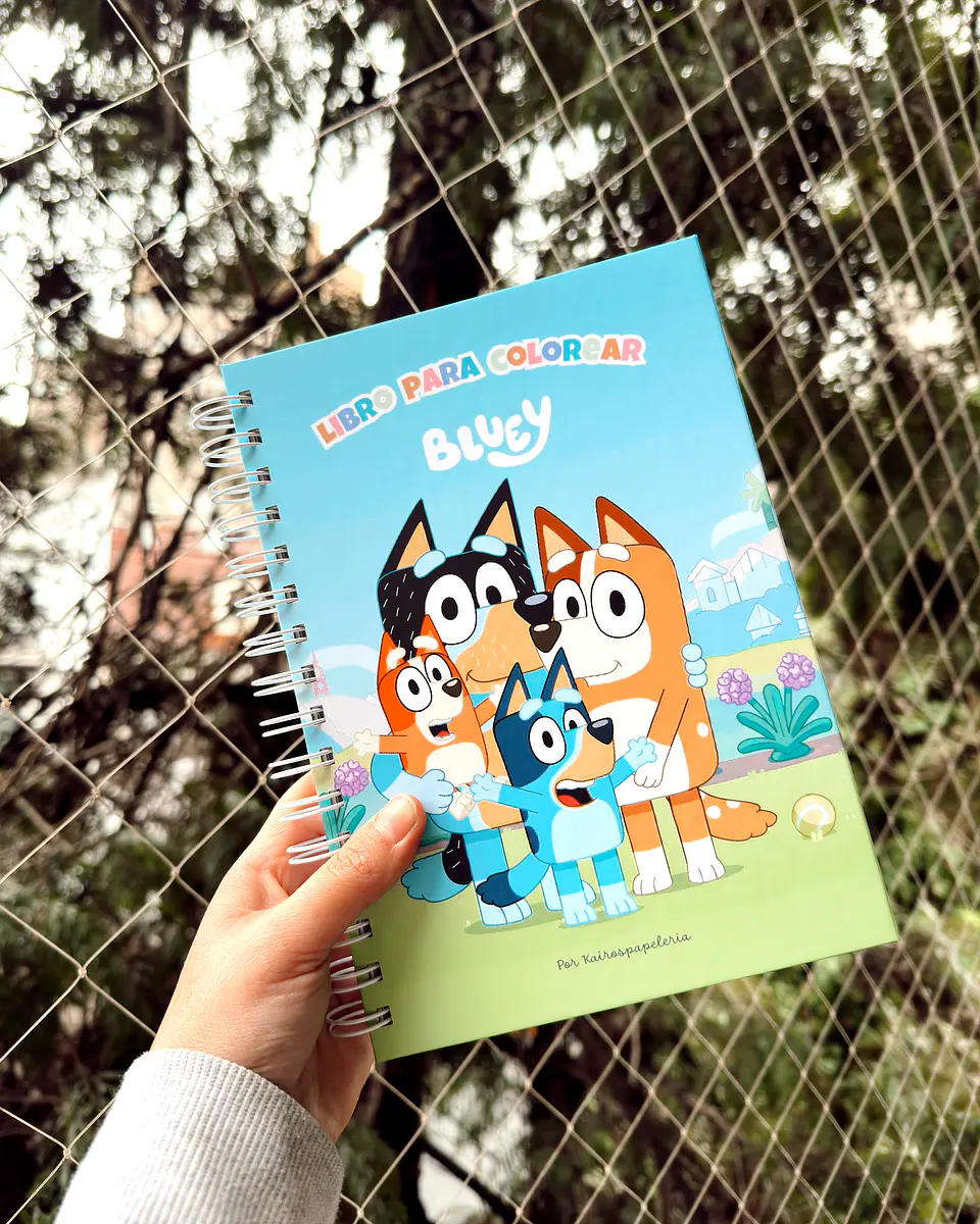 Libro para Colorear Bluey 1