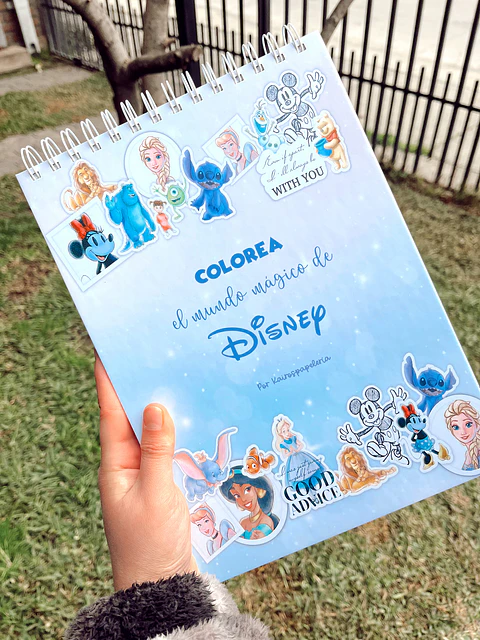 Libro para Colorear "Mundo Mágico de Disney"