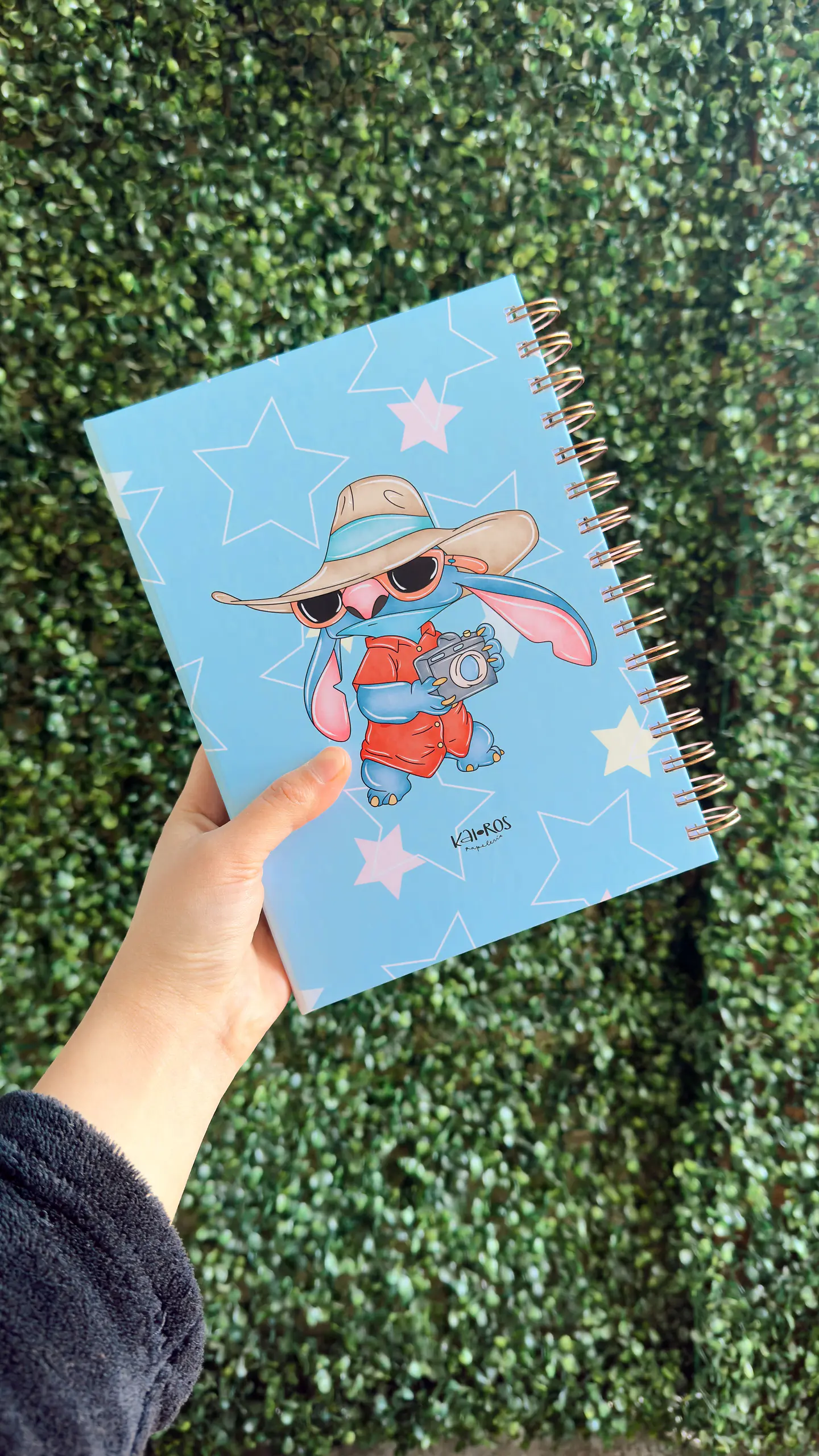 Cuaderno con solapa calzada Tamaño A5 3
