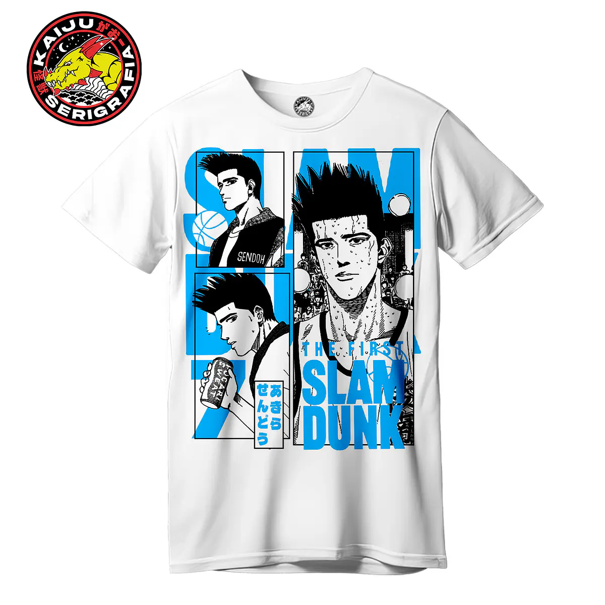 Lot De 2 T-shirts Okie Dokie Slam Dunk & Varsity League - Taille 18 Mois Garçon - Occasion