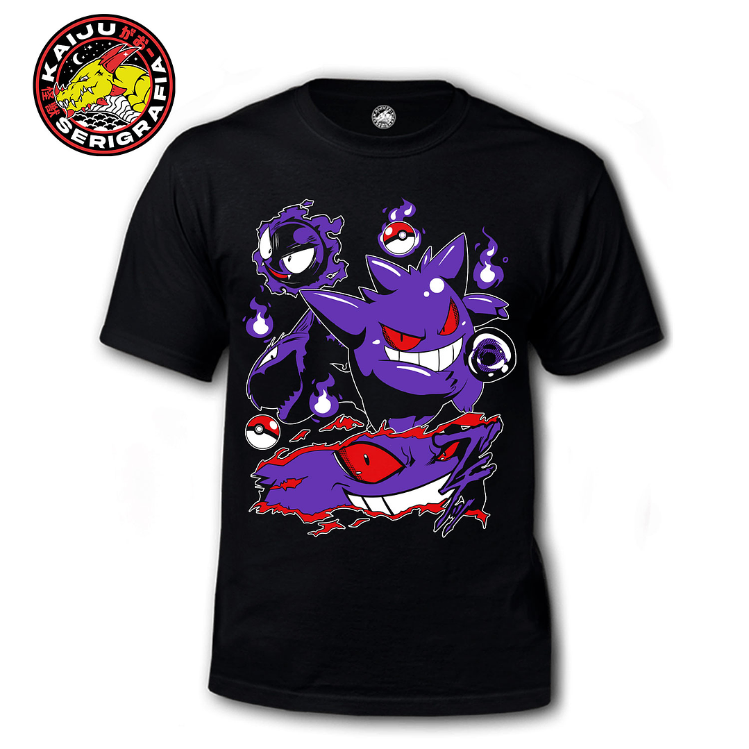 Gastly, Haunter & Gengar - Pokemon 1