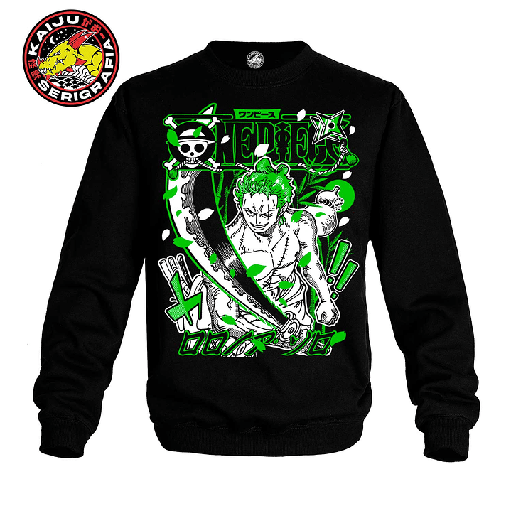 Roronoa Zoro - One Piece (POLERON POLO) 1