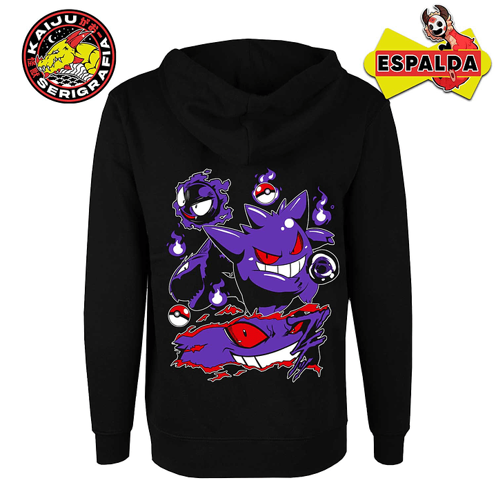 Gastly, Haunter & Gengar - Pokemon (POLERON CANGURO) 1