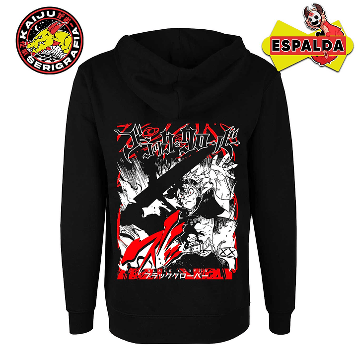 Asta - Black clover (POLERON CANGURO) 1