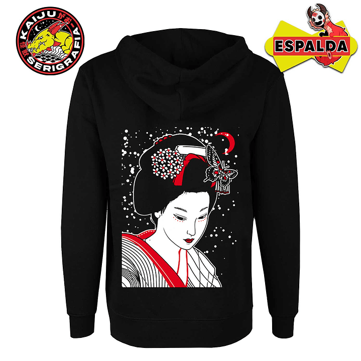 Geisha - Memento Mori - Asian Kaiju (POLERON CANGURO) 1