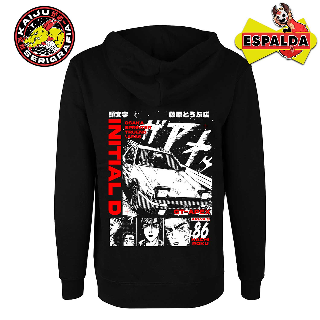 Hachi Roku 86 - Initial D  (POLERON CANGURO) 1