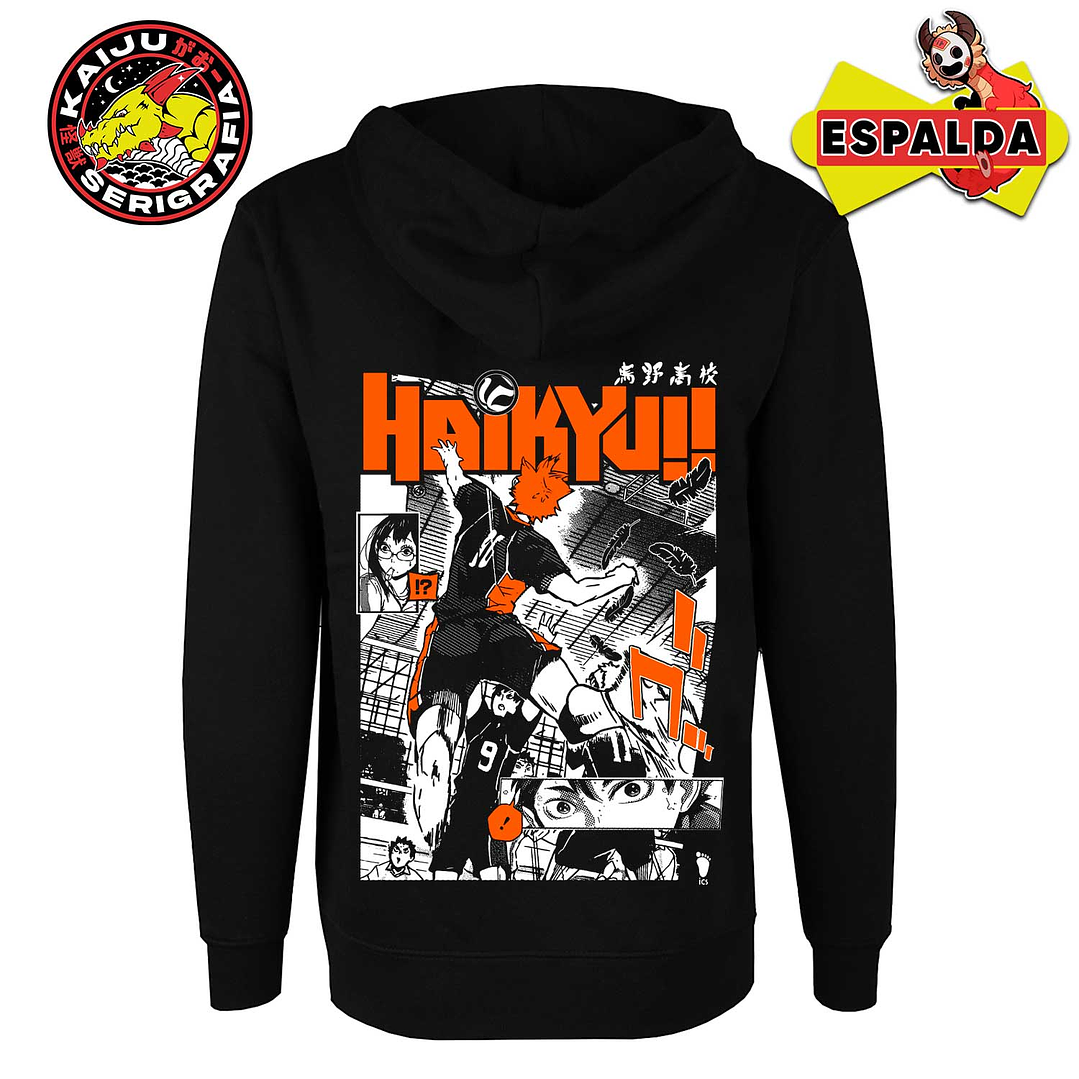 Shoyo Hinata - Haikyu!! - N  (POLERON CANGURO) 1