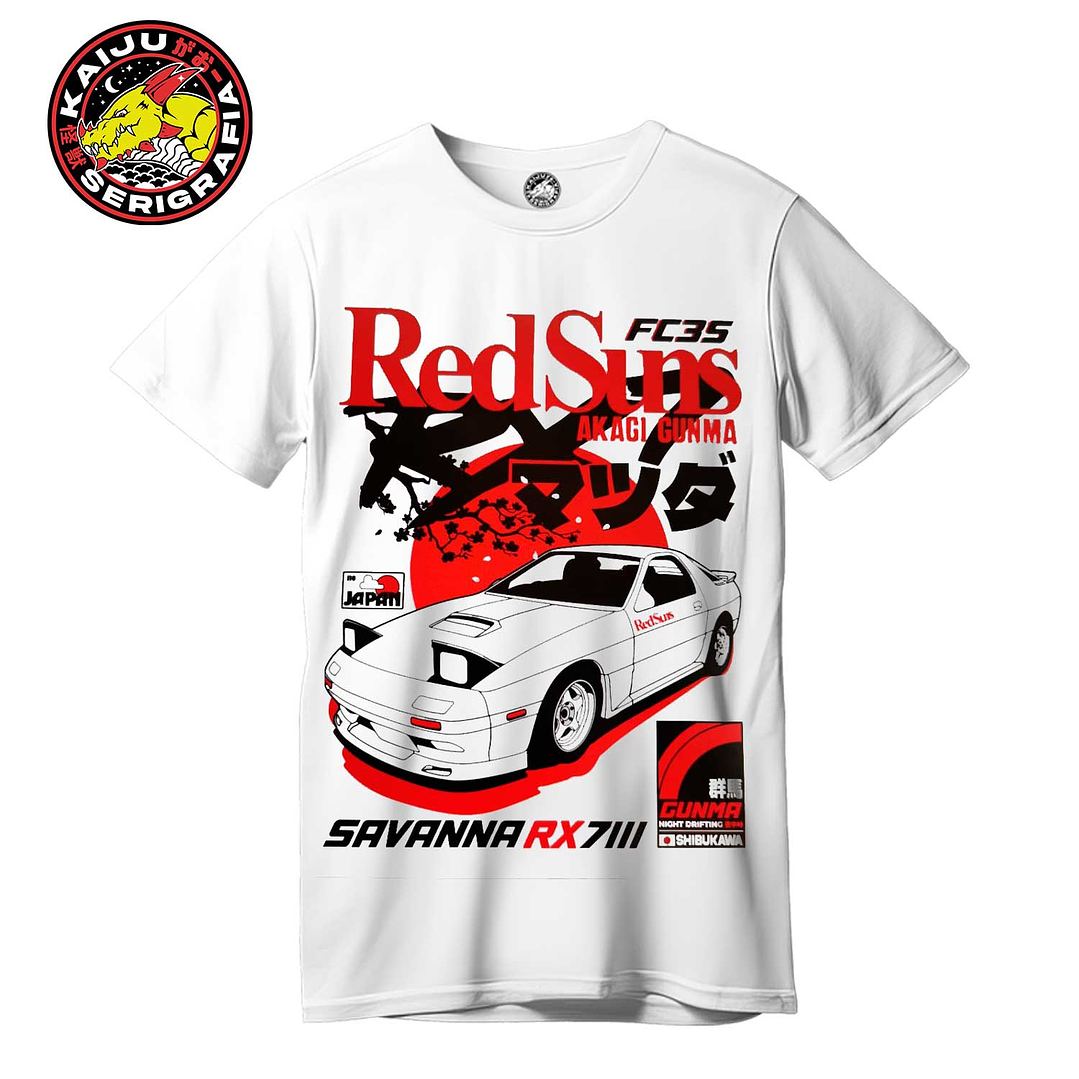 Mazda Savanna RX-7 Infini III (FC3S) - Initial D - Red Sun 1