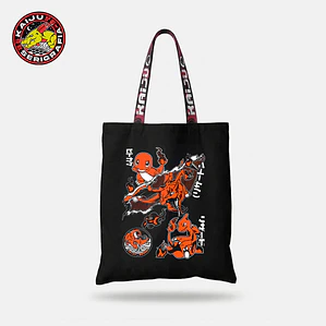 Charmander Charmeleon & Charizard - Pokemon - Totebag