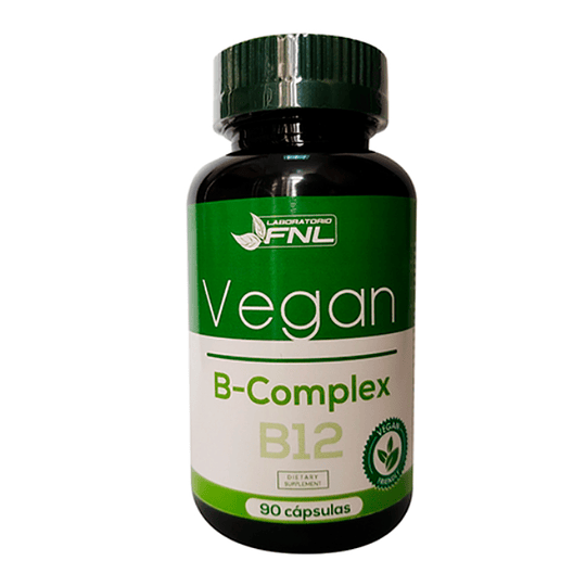 B-COMPLEX VEGAN B12 (90 cáps).