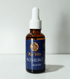 Aceite de Romero con aceite portador (Almendras) 30 ml.