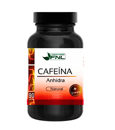 CAFEÍNA ANHIDRA, (90 cáps).