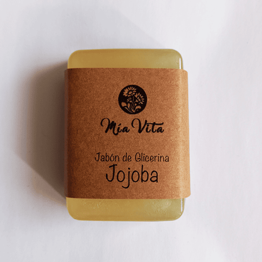 Jabón Jojoba y Glicerina Transparente, 65 gr.