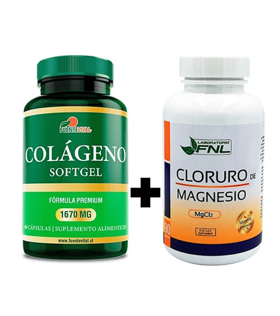 Promoción Cloruro de Magnesio + Colágeno softgel