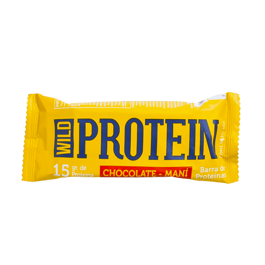 Barrita Wild Protein Bar Chocolate – maní, 45 g.