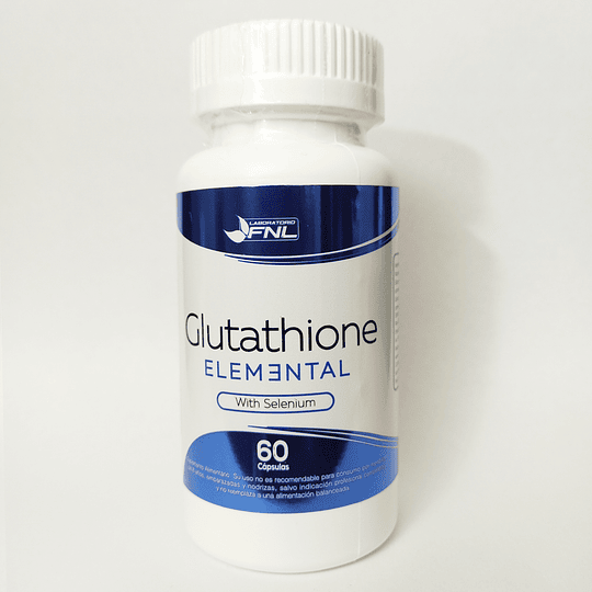 GLUTATHIONE (Glutatión), 60 cáps.