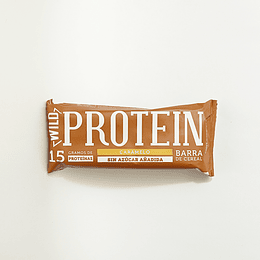 Barrita Wild Protein Bar Caramelo, 45 g.